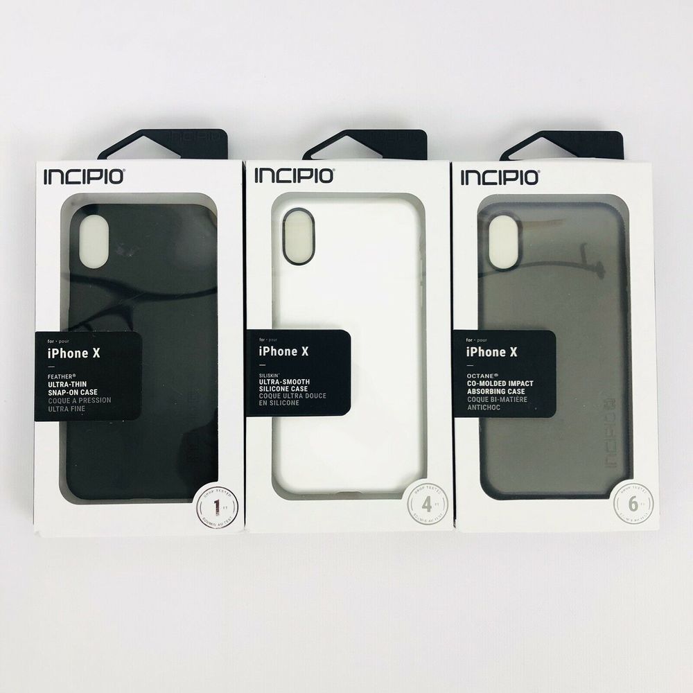 Lot Of 3 Incipio iPhone X  Phone Case